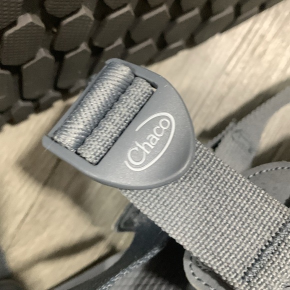 Chaco Mens Lowdown 2 Gray Adjustable Strap Sandals size 13 main image 7